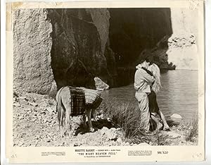 Seller image for Night Heaven Fell #38-1958-8 x 10 B&W theater used movie still-Brigitte Bardot & Stephen Boyd-G for sale by DTA Collectibles