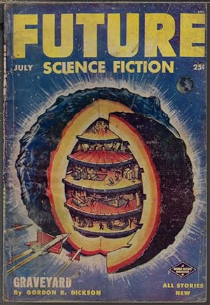 Image du vendeur pour FUTURE Science Fiction: July 1953 mis en vente par Books from the Crypt