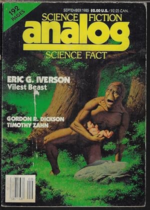 Image du vendeur pour ANALOG Science Fiction/ Science Fact: September, Sept. 1985 mis en vente par Books from the Crypt