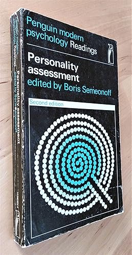 Immagine del venditore per Personality assessment. Selected Readings venduto da Llibres Bombeta