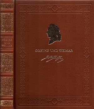 Seller image for Goethe und Weimar: Vorphilatelistische und philatelistische Spuren Goethes, seiner Stadt und ihrer Postverbindungen. for sale by Buch von den Driesch