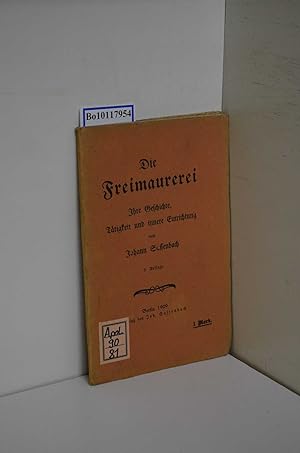 Bild des Verkufers fr Die Freimaurerei / Johann Sassenbach zum Verkauf von ralfs-buecherkiste