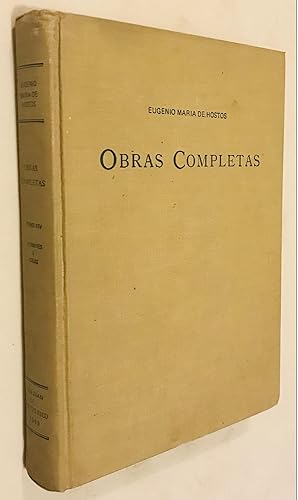 Seller image for Obras Completas Tomo XIV Hombres e Ideas for sale by Once Upon A Time