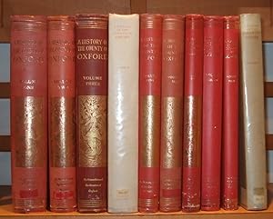 Bild des Verkufers fr A History of Oxfordshire [ 10 Volumes ]. [ the Victoria History of the Counties of England Series ] zum Verkauf von George Jeffery Books
