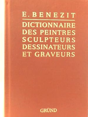 Bild des Verkufers fr Dictionnaire Critique et Documentaire Des Peintres Sculpteurs Dessinateurs Et Graveurs Tome 5: Eadie-Gence zum Verkauf von World of Rare Books