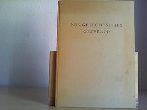 FAHRNER, Konrad (Übersetzer): Neugriechisches Gespräch. Der Dialog des Dionysios Solomos.