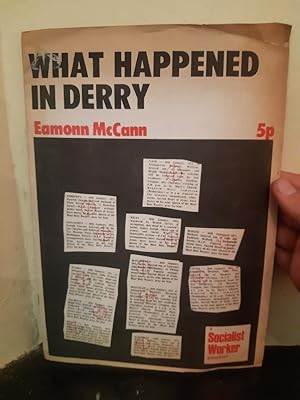 Seller image for What Happened in Derry for sale by Temple Bar Bookshop