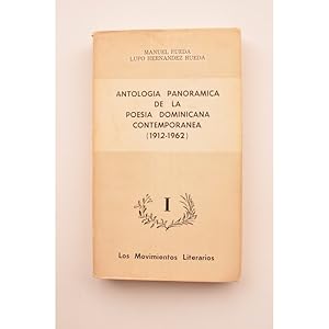 Imagen del vendedor de Antologa panormica de la poesa dominicana contempornea (1912 - 1962) a la venta por LIBRERA SOLAR DEL BRUTO