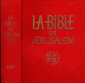 LA BIBLE DE JERUSALÉM