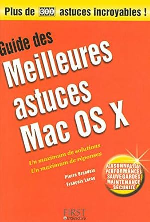 Bild des Verkufers fr Guid Meil Ast Mac Osx Plus De zum Verkauf von JLG_livres anciens et modernes