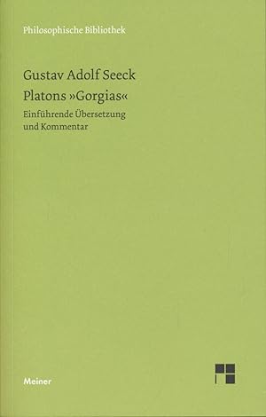 Seller image for Platons "Gorgias". Einfhrende bersetzung und Kommentar. for sale by Antiquariat Lenzen