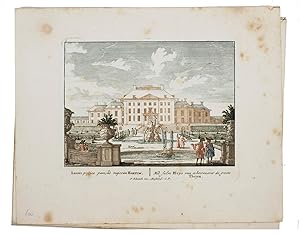 [A series of 15 magnificent color-printed plates of the most impressive Dutch palaces of the Stad...