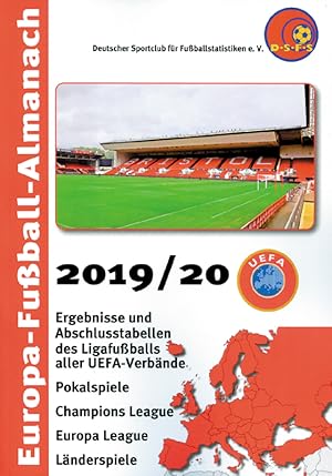 Imagen del vendedor de Europa-Fuball-Almanach 2019/20 a la venta por AGON SportsWorld GmbH