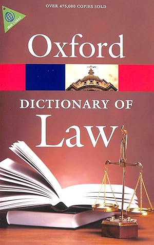 Seller image for A Dictionary of Law (Oxford Quick Reference) for sale by M Godding Books Ltd