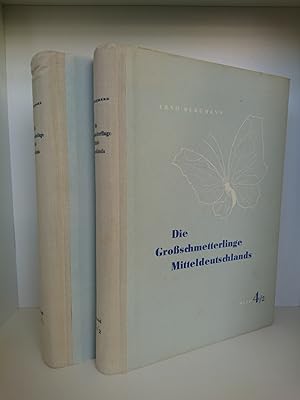 Seller image for Die Groschmetterlinge Mitteldeutschlands Band 4/1 und 4/2 Eulen. Verbreitung, Formen und Lebensgemeinschaften for sale by Antiquariat Bcherwurm