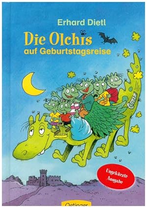 Bild des Verkufers fr Die Olchis auf Geburtstagsreise. zum Verkauf von Ant. Abrechnungs- und Forstservice ISHGW