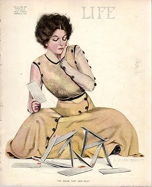 Seller image for Life Magazine, Volume LV, No. 1431: March 31, 1910 for sale by Dorley House Books, Inc.