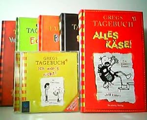 5 Bände der Reihe: Gregs Tagebuch - Ein Comic-Roman und CD! Band 11 - Alles Käse ! Band 10 - So e...