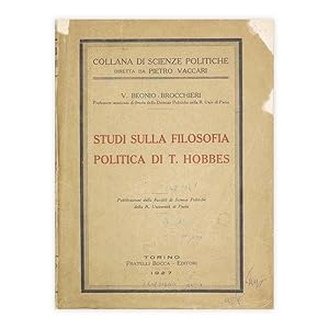 Studi sulla Filosofia politica di T. Hobbes