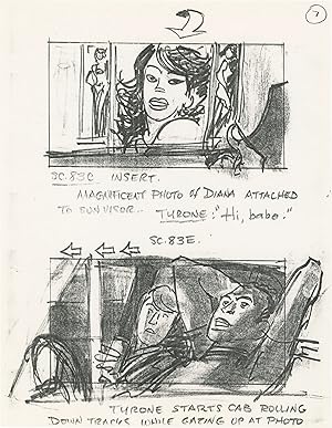 D.C. Cab [DC Cab, Capitol Cab] (Original storyboards for the 1983 film)