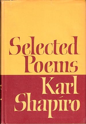 Bild des Verkufers fr Selected Poems zum Verkauf von Kenneth Mallory Bookseller ABAA