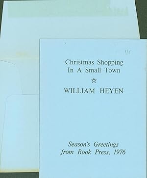 Christmas Shopping in a Small Town (poem)