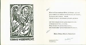 Seller image for Frohe Weihnacht (Merry Christmas) (broadside) for sale by Eureka Books