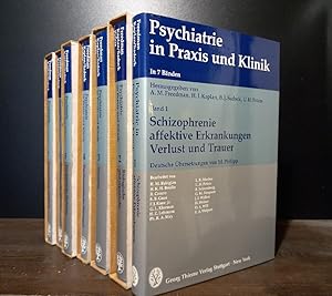Seller image for Psychiatrie in Praxis und Klinik. In 7 Bnden. Band 1 bis 7 komplett. [Herausgegeben von A.M. Freedman, H.I. Kaplan, B.J. Sadock & U.H. Peters]. for sale by Antiquariat Kretzer