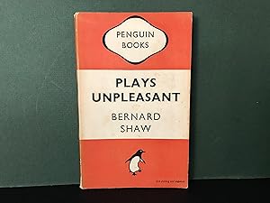 Imagen del vendedor de Plays Unpleasant: Widowers' Houses / The Philanderer / Mrs Warren's Profession a la venta por Bookwood