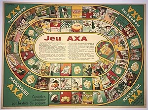 "Jeu Axa" - publicitaire Spiel game advertising Werbung