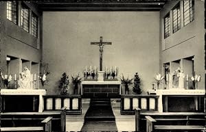 Bild des Verkufers fr Ansichtskarte / Postkarte Braunshardt Weiterstadt in Hessen, Altersheim St. Ludwig, Altar zum Verkauf von akpool GmbH