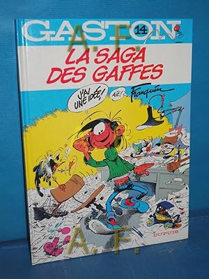 Image du vendeur pour La Saga Des Gaffes (Gaston Lagaffe14) (French Edition) mis en vente par Antiquarische Fundgrube e.U.