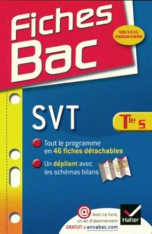 Immagine del venditore per SVT Terminale S - Isabelle Bednarek-Maitrepierre venduto da Book Hmisphres