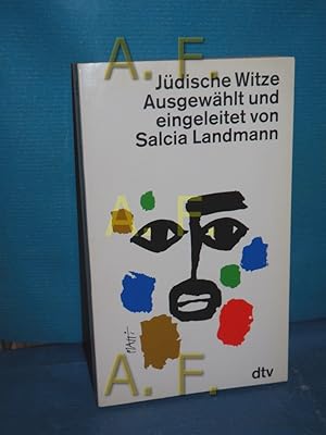 Bild des Verkufers fr Jdische Witze ausgew. u. eingel. von Salcia Landmann / dtv , 139 zum Verkauf von Antiquarische Fundgrube e.U.