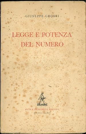 LEGGE E POTENZA DEL NUMERO