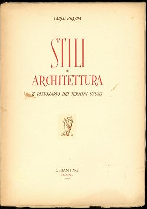 STILI DI ARCHITETTURA e dizionario dei termini usuali