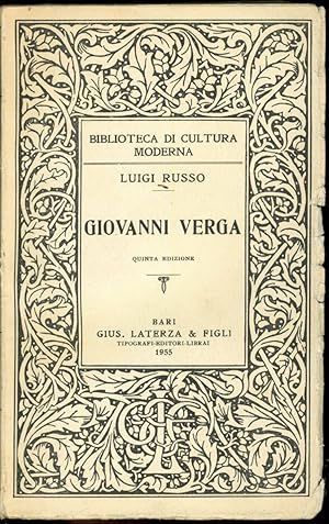 GIOVANNI VERGA