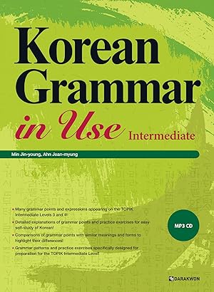 Seller image for Korean Grammar in Use - Intermediate, mit 1 Audio-CD for sale by moluna
