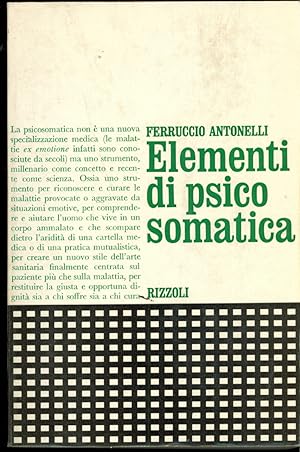 ELEMENTI DI PSICOSOMATICA