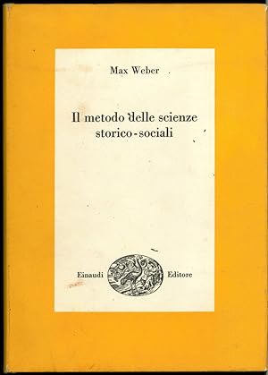 IL METODO DELLE SCIENZE STORICO SOCIALI