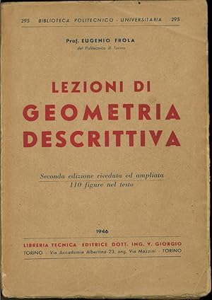 LEZIONI DI GEOMETRIA DESCRITTIVA