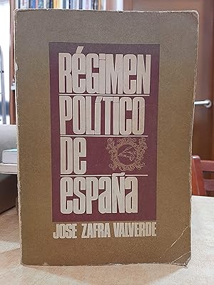 Imagen del vendedor de RGIMEN POLTICO DE ESPAA. a la venta por LLIBRERIA KEPOS-CANUDA