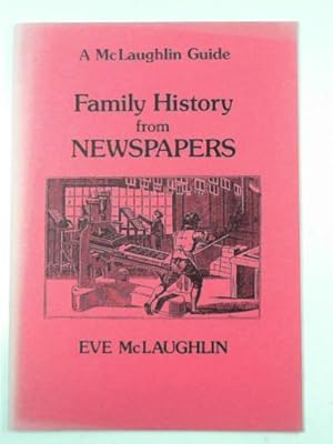 Bild des Verkufers fr Family history from newspapers zum Verkauf von Cotswold Internet Books