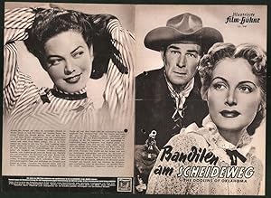 Imagen del vendedor de Filmprogramm IFB Nr. 940, Banditen am Scheideweg, Randolph Scott, George Macready, Regie: Gordon Douglas a la venta por Bartko-Reher