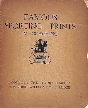 Famous Coaching Prints IV - Coaching
