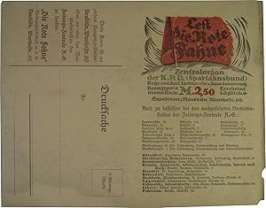 Bild des Verkufers fr Zentralorgan der Kommunistischen Partei Deutschlands (Spartakusbund). zum Verkauf von Rotes Antiquariat
