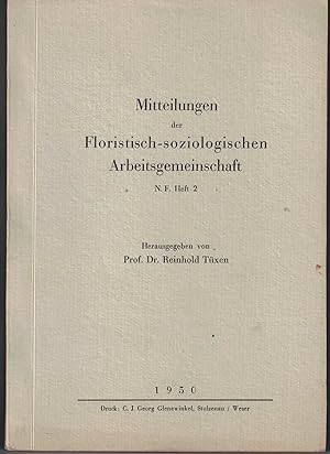 Image du vendeur pour Mitteilungen der Floristisch-soziologischen Arbeitsgemeinschaft N.F.Heft 2 - 5 mis en vente par Fachbuchhandlung H. Sauermann
