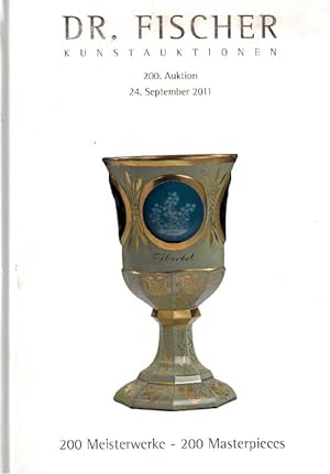 Dr. Fischer Kunstauktionen 200. Auktion 24.September 2011 200. Jubiläumsauktion mit 200 ausgewähl...