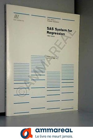 Bild des Verkufers fr Sas Systems for Regression 1986 Edition zum Verkauf von Ammareal