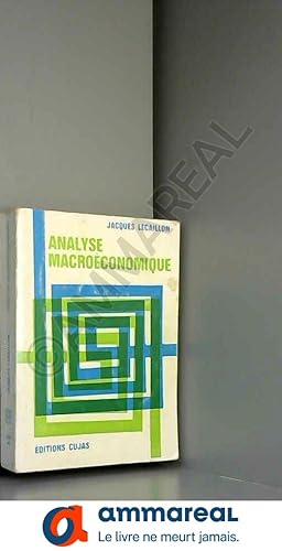 Image du vendeur pour Analyse macroconomique mis en vente par Ammareal